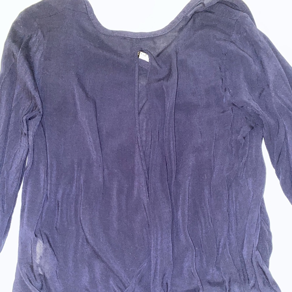 Open Back Button Up - Picture 4 of 5